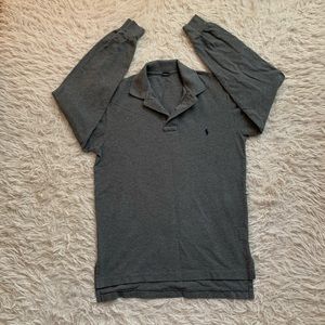 Gray Long sleeve Tees